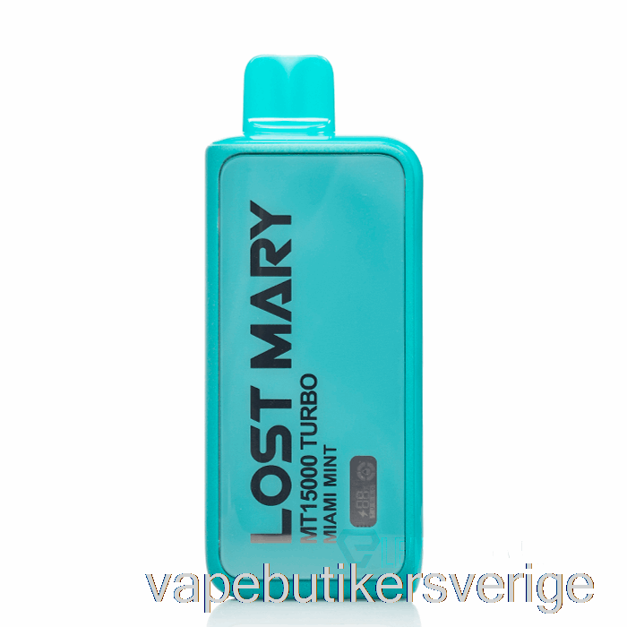 Vape Sverige Lost Mary Mt15000 Engångs Miami Mint